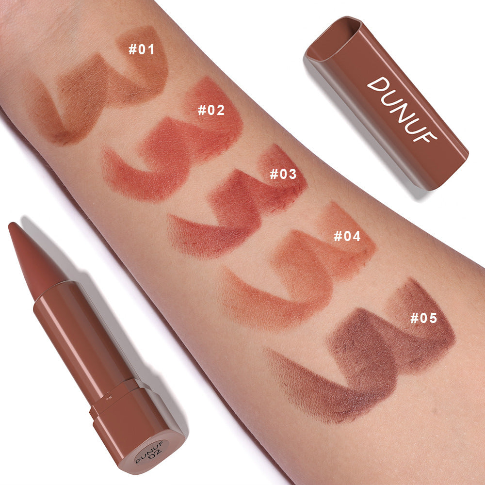 Waterproof And Durable Gradient Lip Liner Matte Finish Lipstick