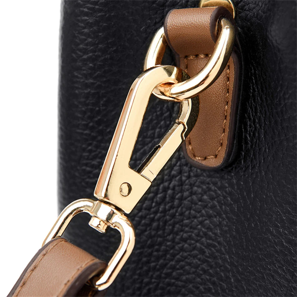 Trend Luxury Brand Designer Shoulder Crossbody Sac Lady High Quality Leather Handbag Purse Women's Bag 2025