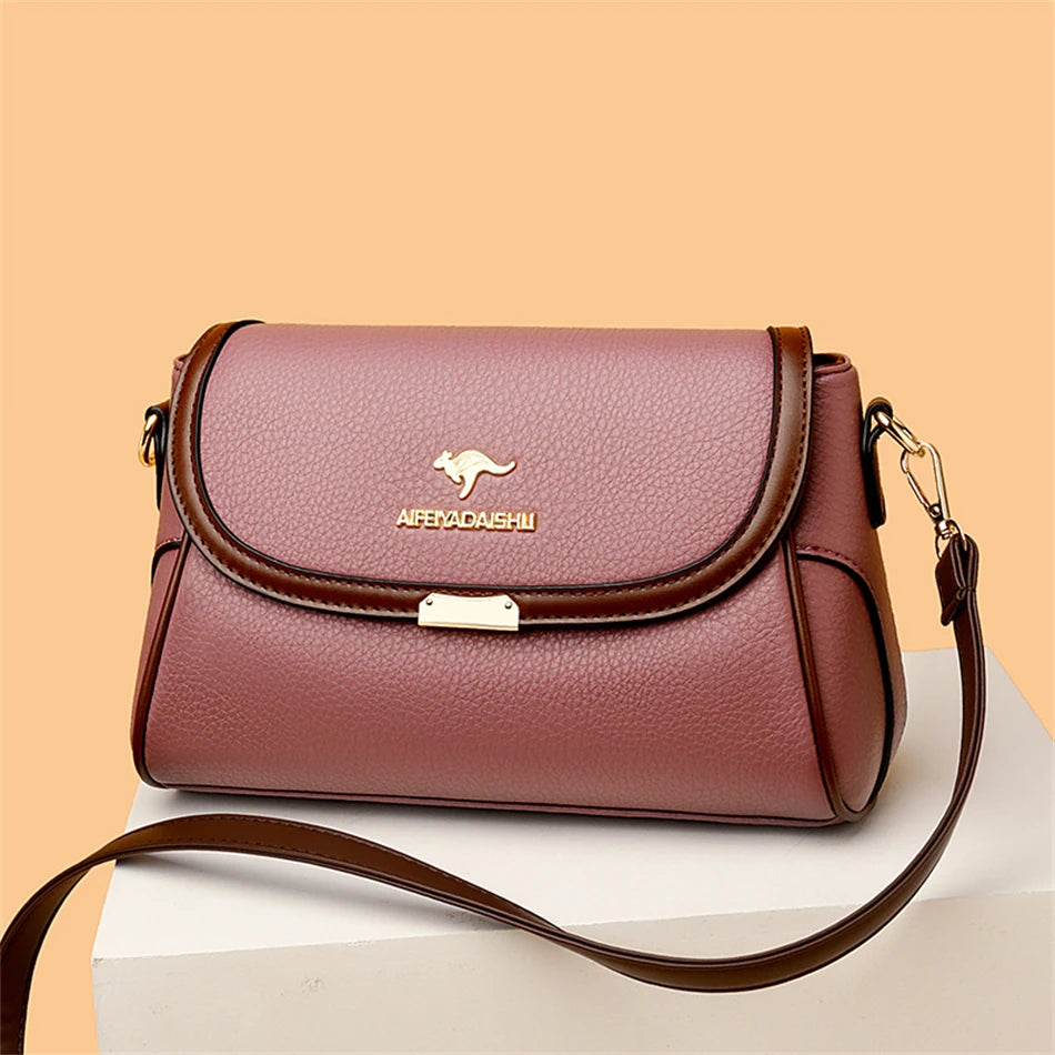 High Quality Leather Small Shoulder Bags for Women 2025