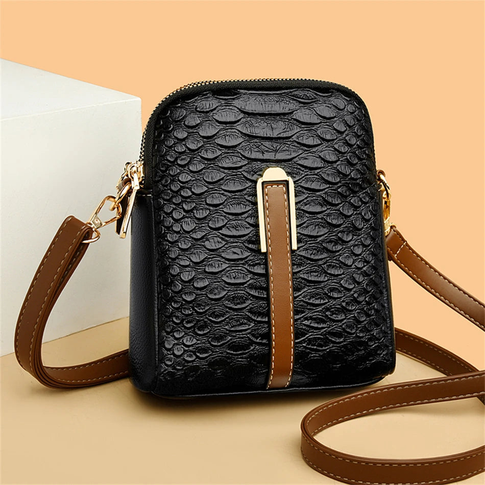 Small Shoulder Croosbody Bags for Women 2025 Pu Leather Designer Purses and Handbags Ladies Fashion High Quality Bag