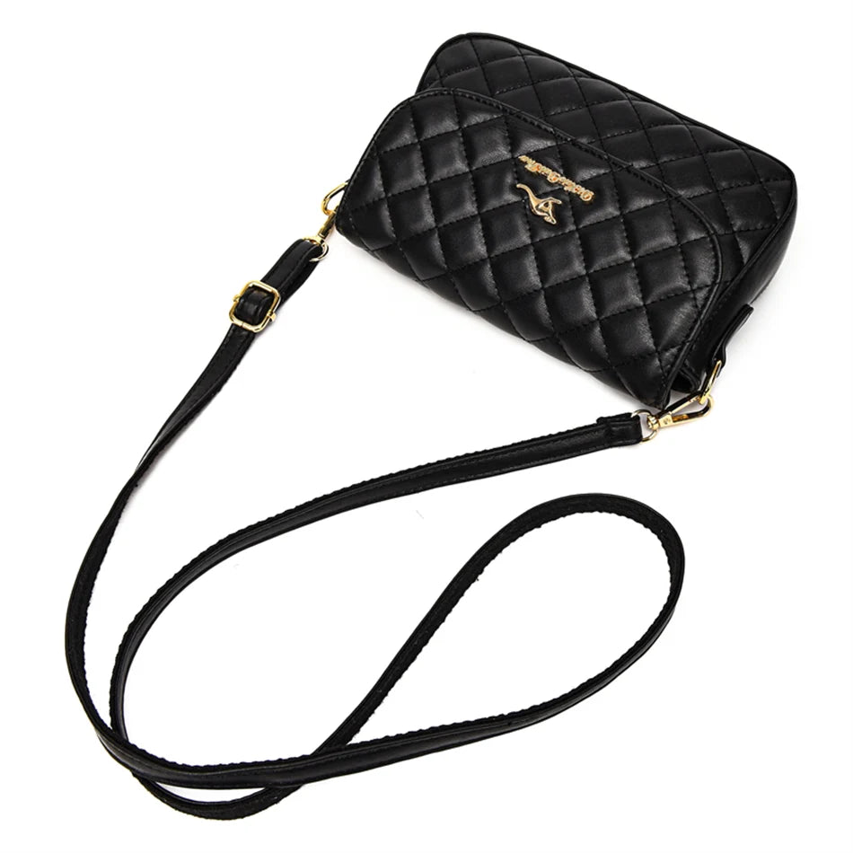 High Quality PU Leather Handbags Purse Women Bags Designer Shoulder Crossbody Bags for Female 2025